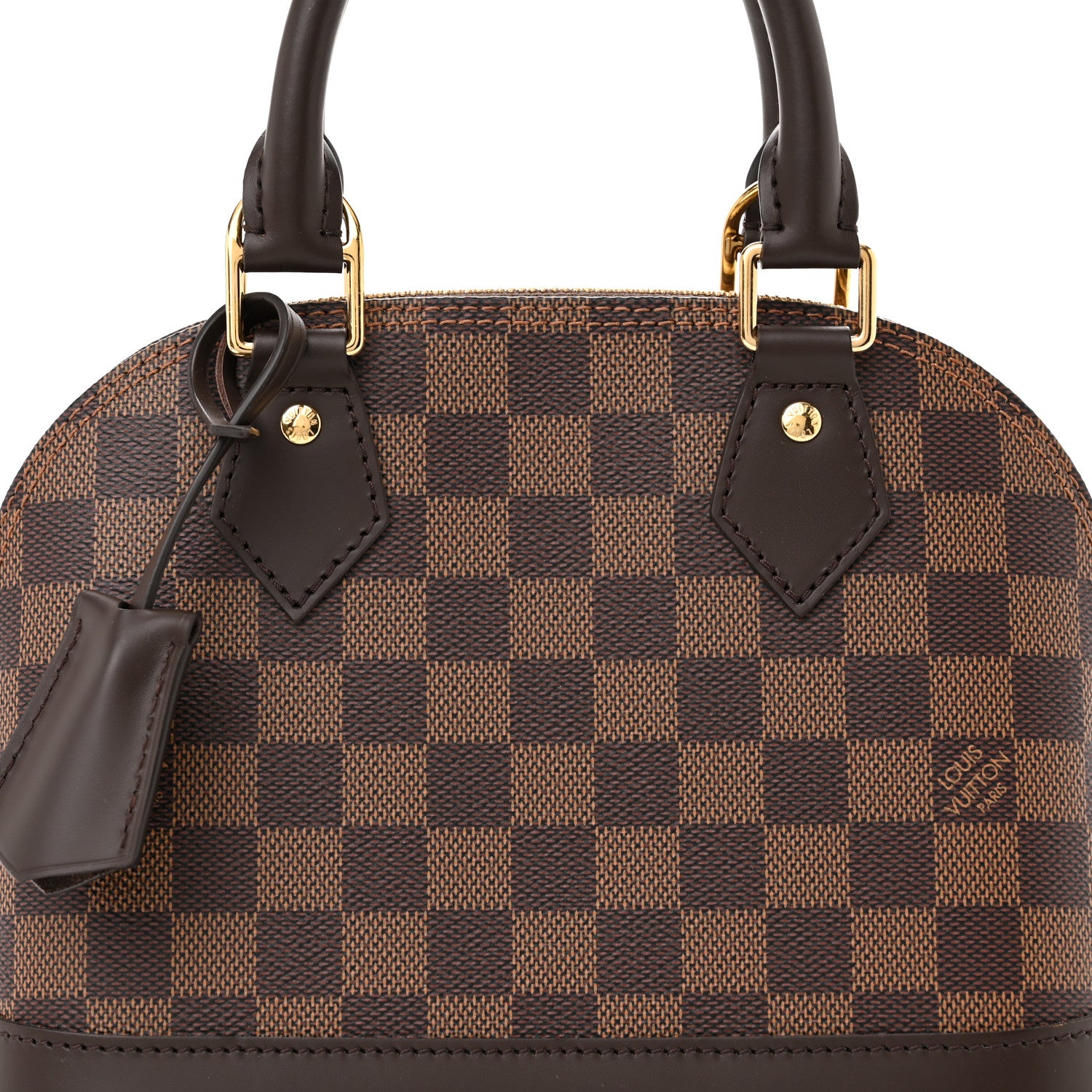 Louis Vuitton Damier Ebene Alma BB 7 of 9