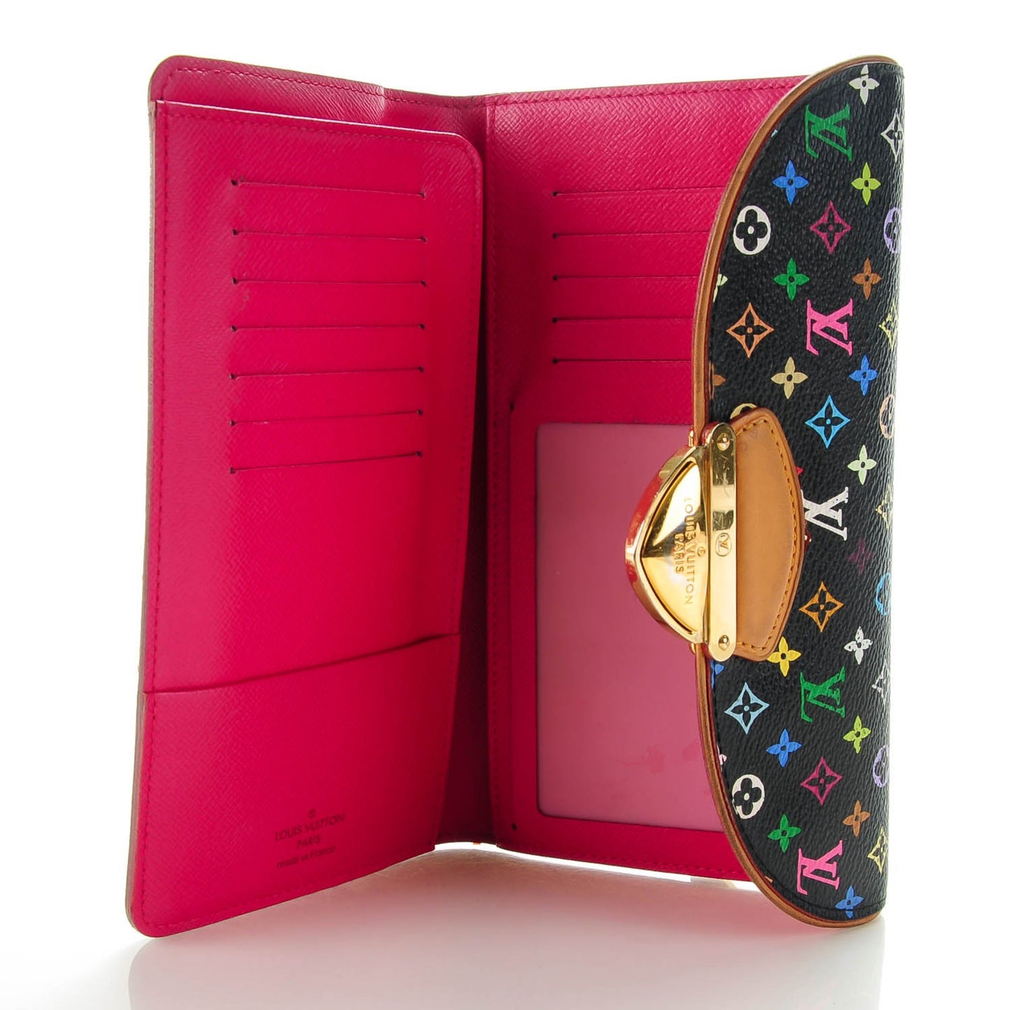 Monogram Multicolor Eugenie Wallet Black Grenade