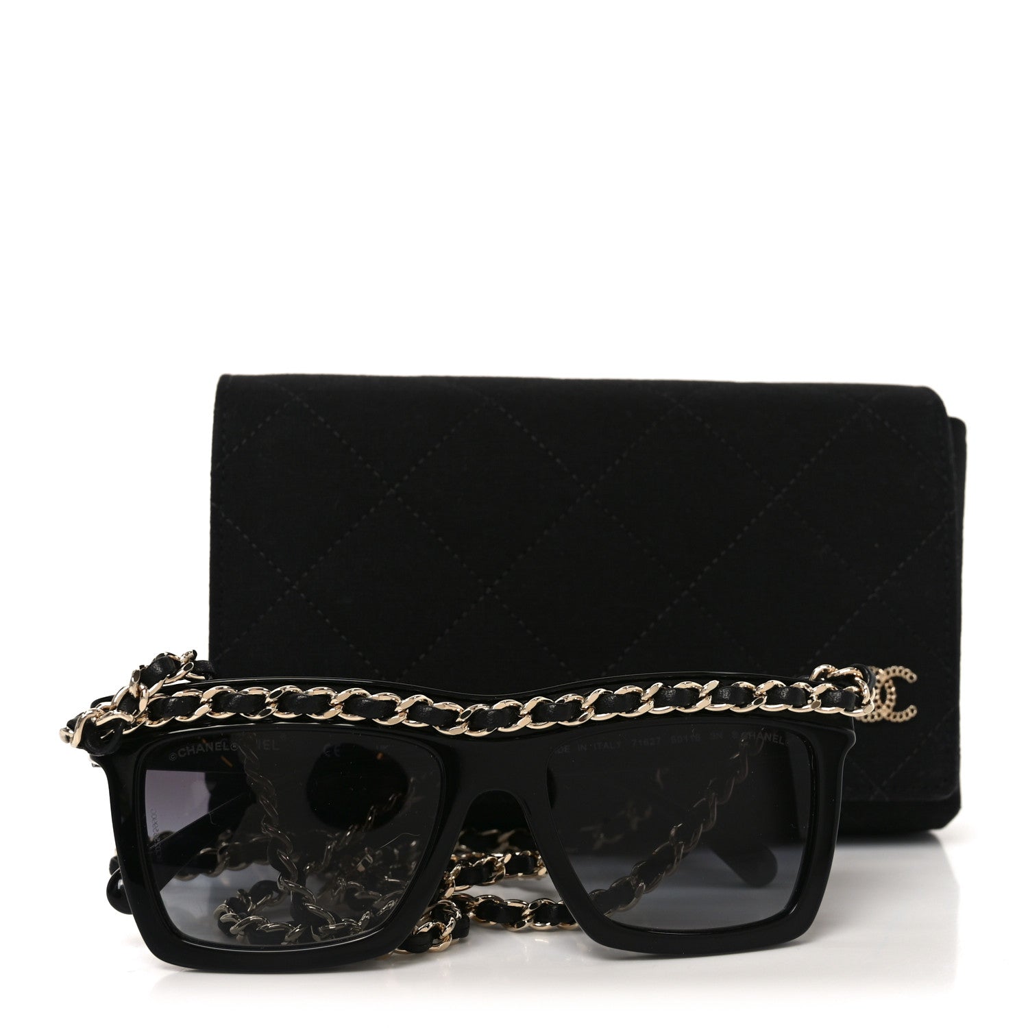 CHANEL サングラス CHANEL サングラス: パイロット シェイプ サングラス, メタル