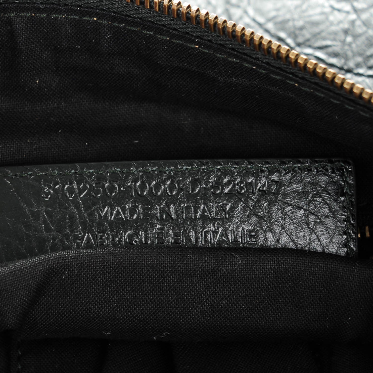 Balenciaga Agneau Classic Hardware Flat Crossbody Black 7 of 7