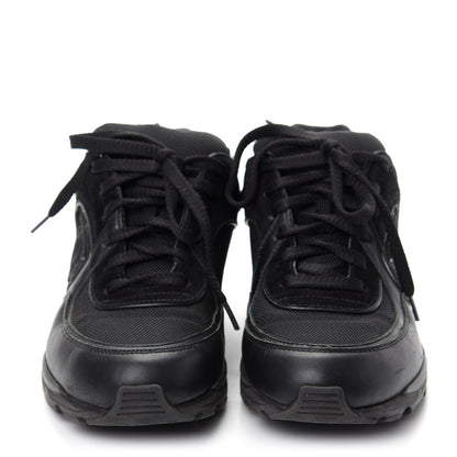 Chanel Toile Suede Calfskin CC Sneakers 35.5 Black 2 of 15