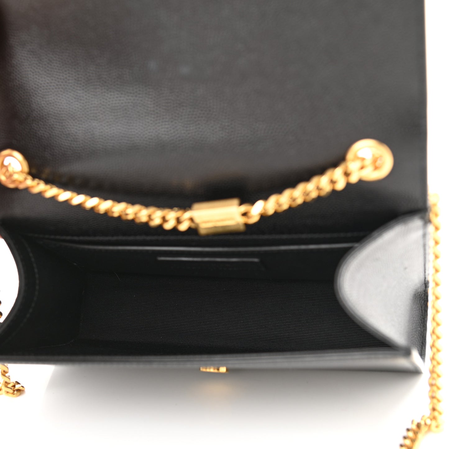 Grain De Poudre Small Monogram Kate Satchel Black