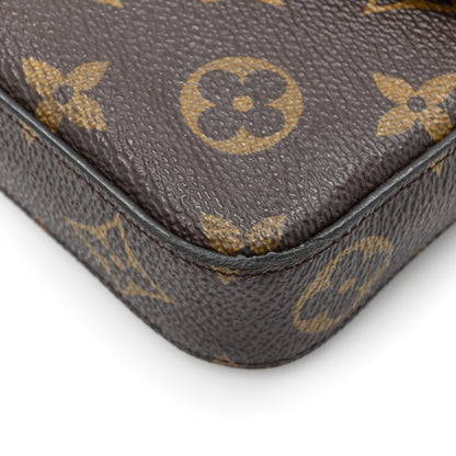 Louis Vuitton Monogram Pochette Felicie Chain Wallet Fuchsia 12 of 17