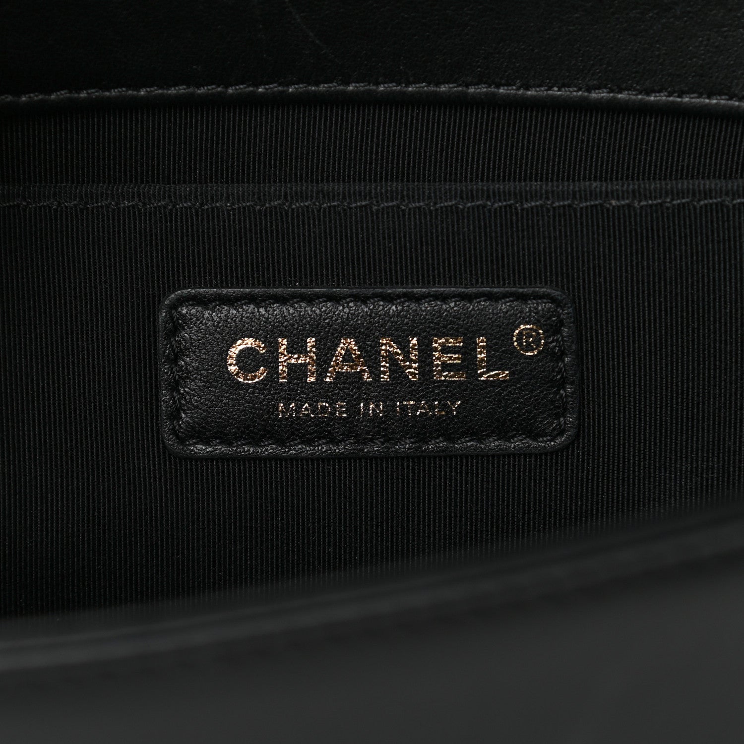 Chanel Lambskin Quilted Medium Boy Flap Black 6 of 18