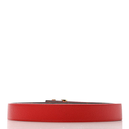 Louis Vuitton Monogram 30mm LV Initiales Reversible Belt 90 36 Coquelicot 4 of 9