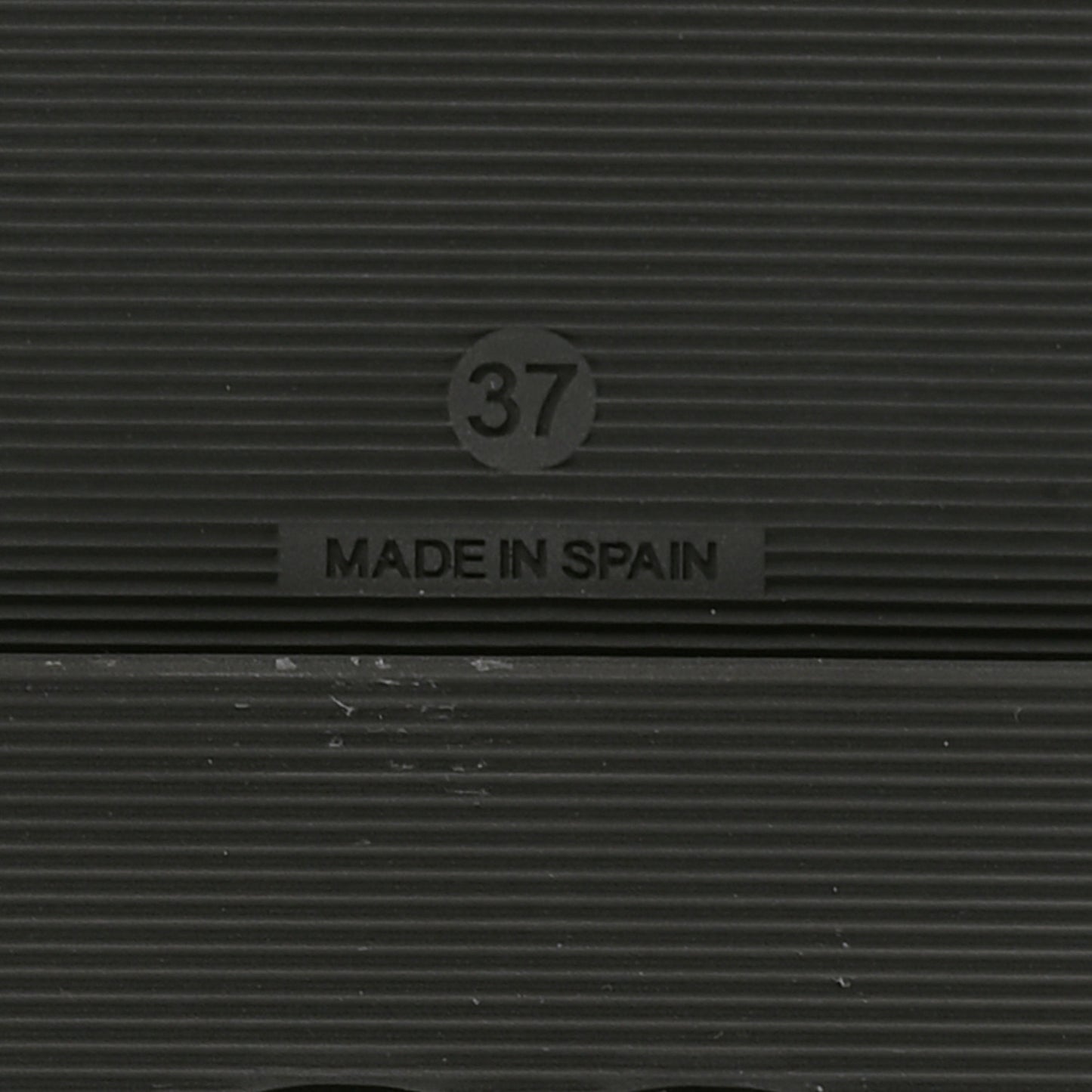 Lambskin Espadrille Mule Sandals 37 Black