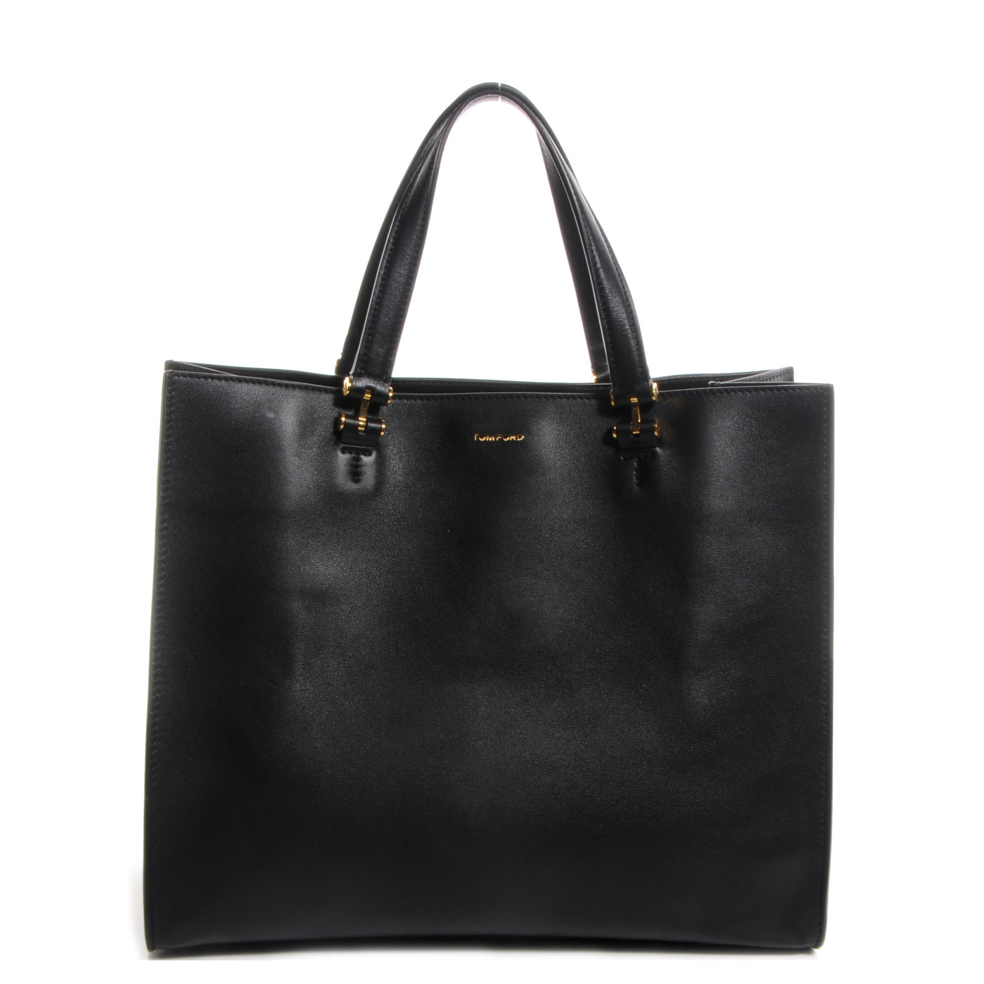 Tom Ford Calfskin Tote Black 1 of 8