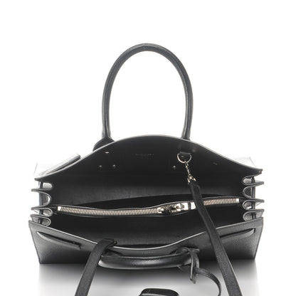 Saint Laurent Grained Calfskin Small Sac De Jour Black 6 of 9
