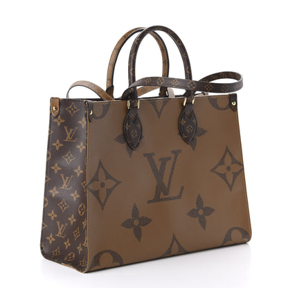 Louis Vuitton Reverse Monogram Giant Onthego MM 3 of 9