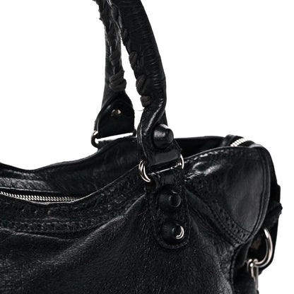 Balenciaga Agneau Giant Brogues Hardware City Black 19 of 20