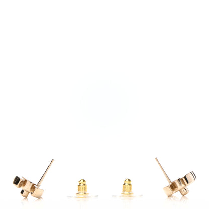 Chanel Metal CC Turnlock Earrings Gold 3 of 4