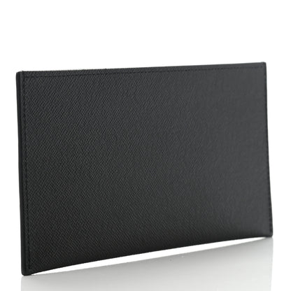 Louis Vuitton Calfskin Felicie Chain Wallet Card Holder Insert Black 3 of 7