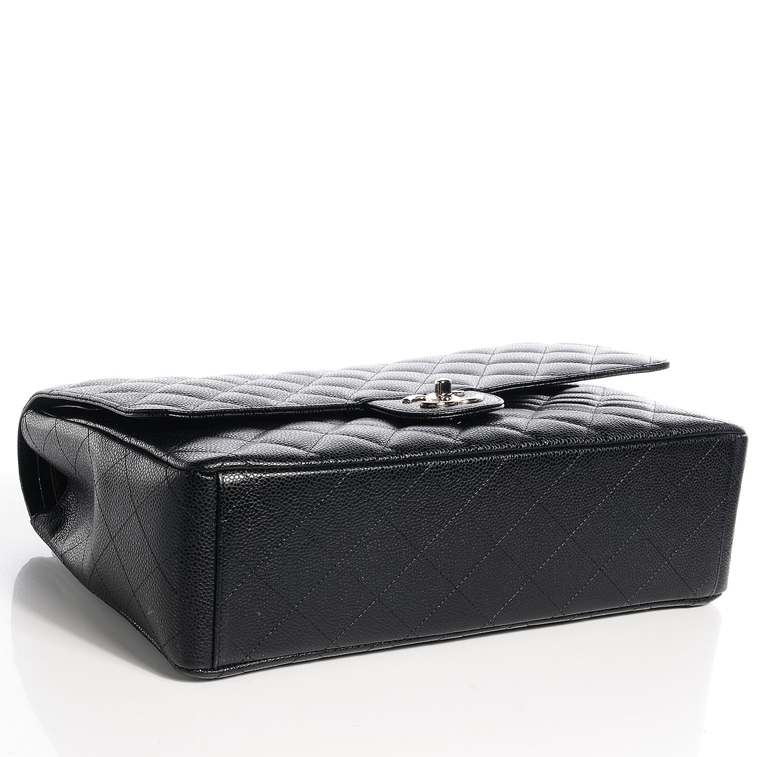 Chanel Caviar Quilted Maxi Double Flap Black 4 of 10