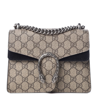 Gucci GG Supreme Monogram Mini Dionysus Shoulder Bag Black 1 of 13