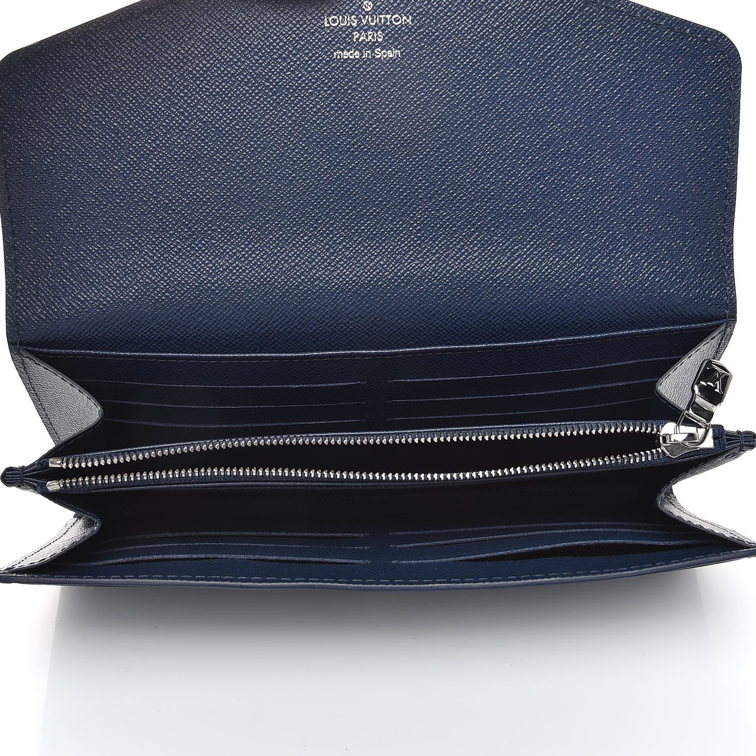 Louis Vuitton Epi Sarah Wallet NM Indigo 5 of 12
