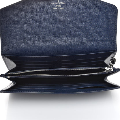 Louis Vuitton Epi Sarah Wallet NM Indigo 5 of 12
