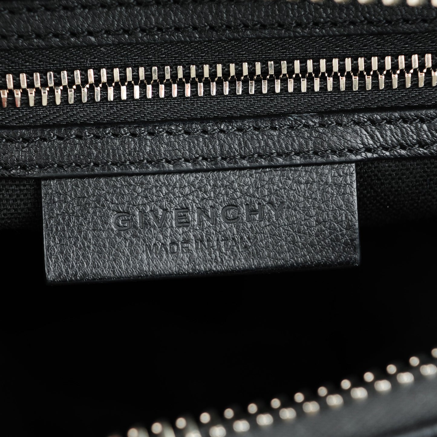 Sugar Goatskin Mini Antigona Black