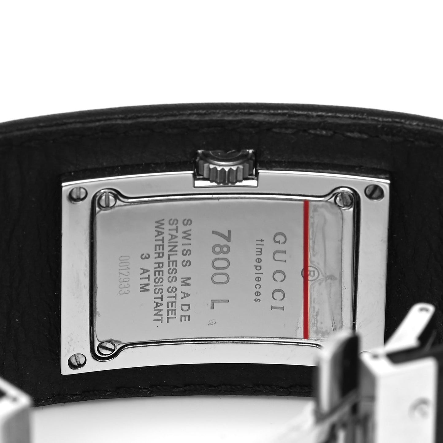 Stainless Steel Calfskin 33mm 7800L Quartz Watch Black