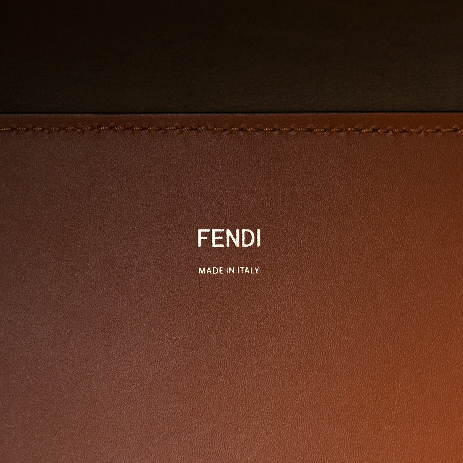 Fendi Vitello King Plexiglass Medium Fendi Sunshine Shopper Tote Cuoio 6 of 12