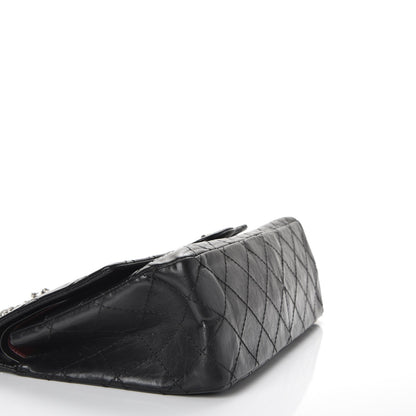 Chanel Aged Calfskin Quilted 2.55 Reissue 226 Flap Black 10 of 11