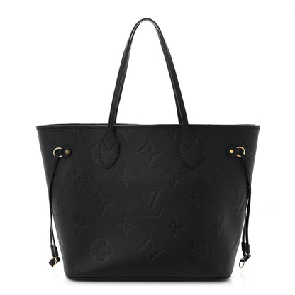 Louis Vuitton Empreinte Monogram Giant Neverfull MM Black 1 of 12