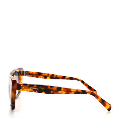 Celine Acetate Cat Eye Sunglasses CL40187I Dark Havana 2 of 7