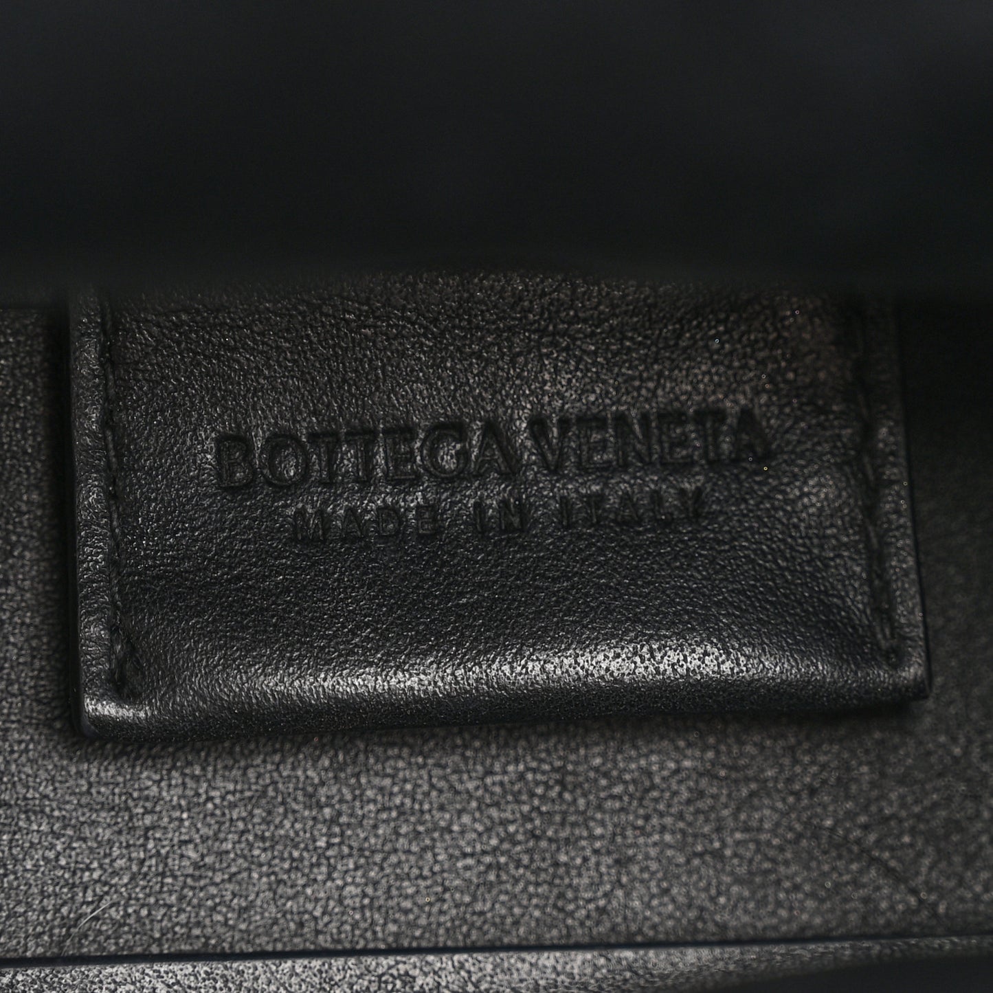 Calfskin Small The Point Triangle Bag Black