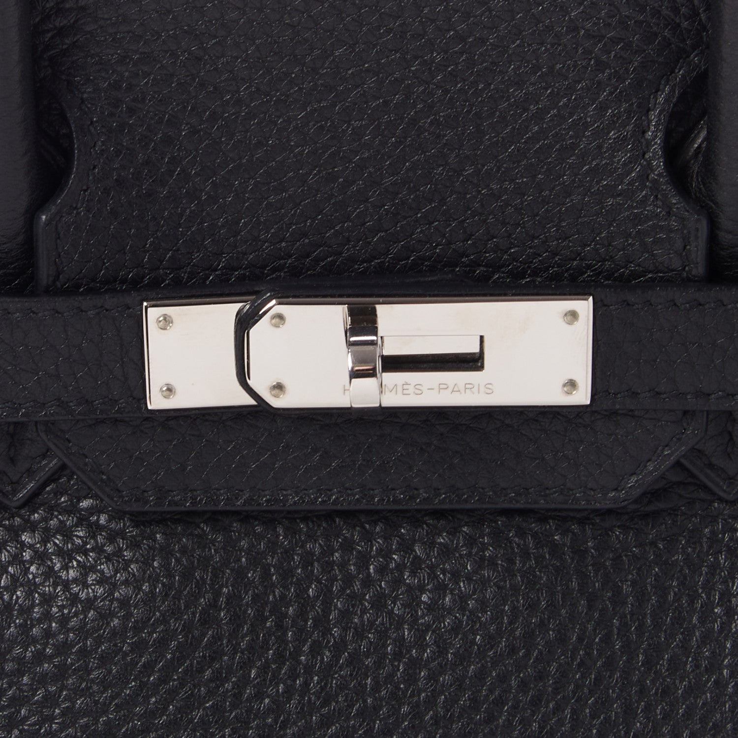 Hermes Taurillon Clemence Birkin 30 Black 21 of 27