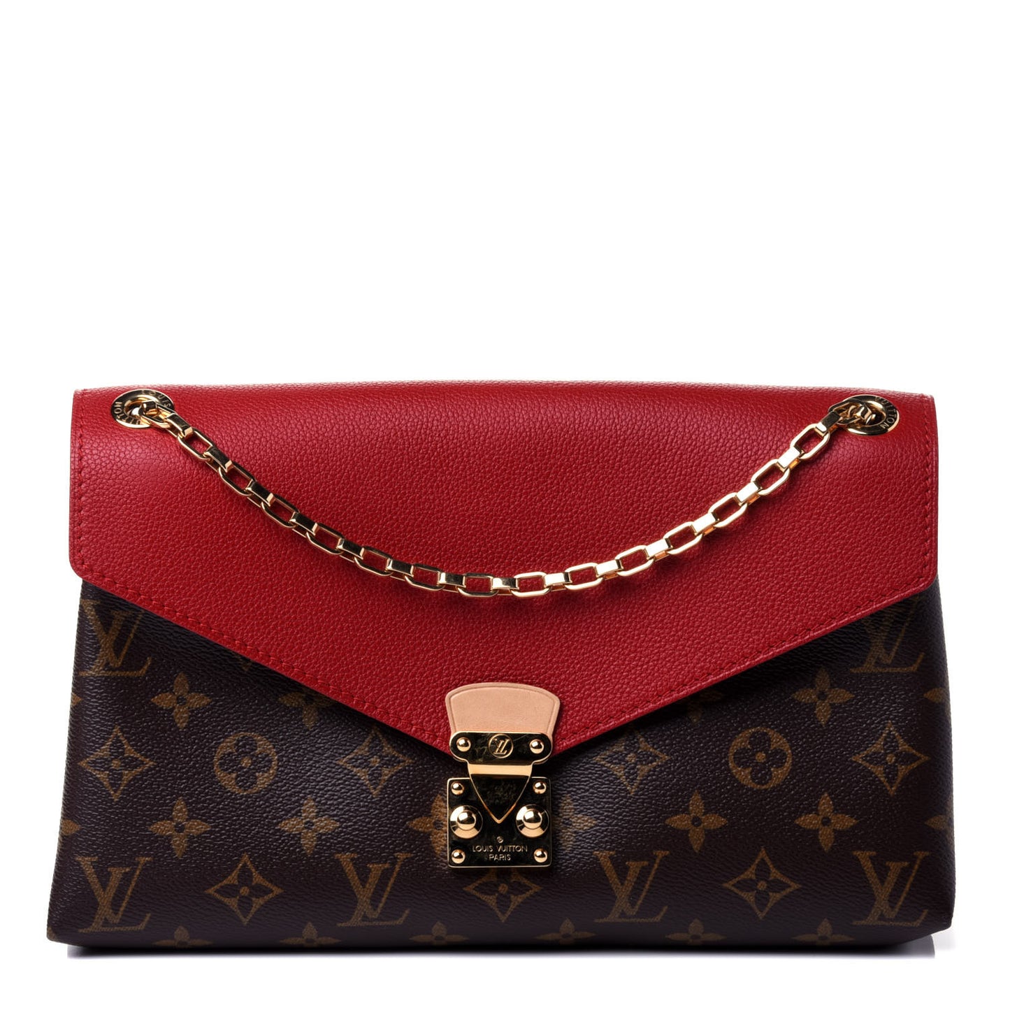 Monogram Pallas Chain Cherry