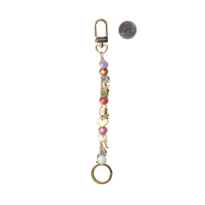 Louis Vuitton Metal Enamel Pastilles Key Chain Bag Charm Multicolor 2 of 3