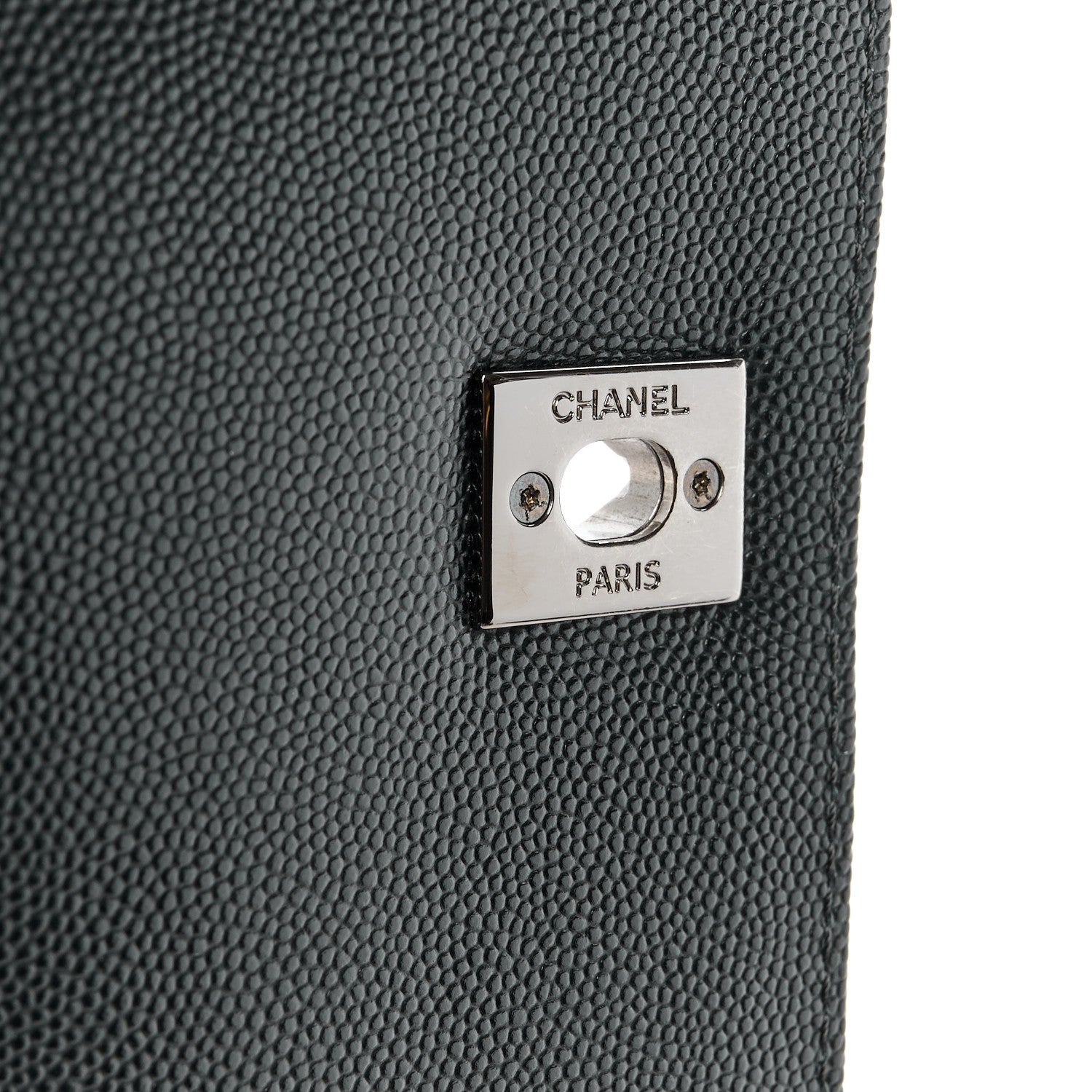 Chanel Caviar Chevron Quilted Small Coco Handle Flap Black 6 of 12