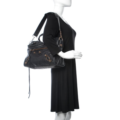 Balenciaga Agneau Giant 21 Rose Gold Hardware City Black 2 of 11