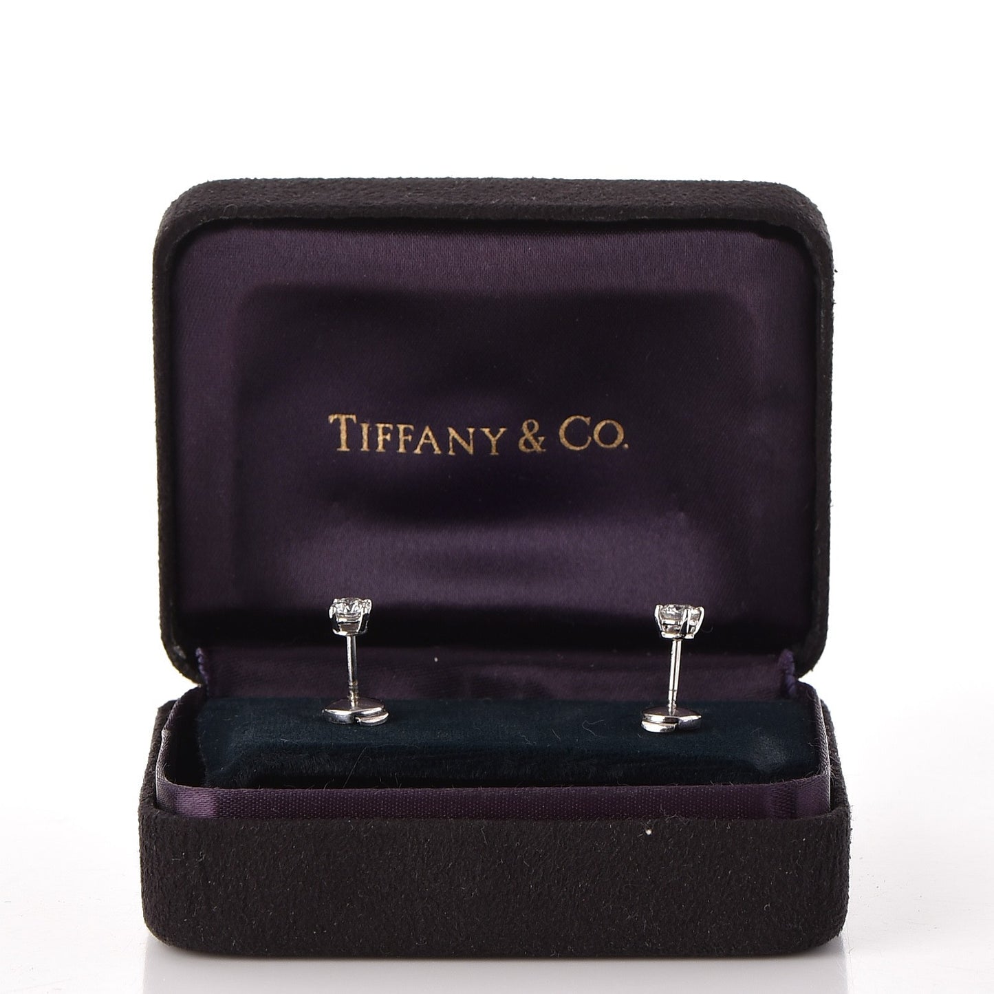 Platinum Diamond .60ctw Solitaire Earrings