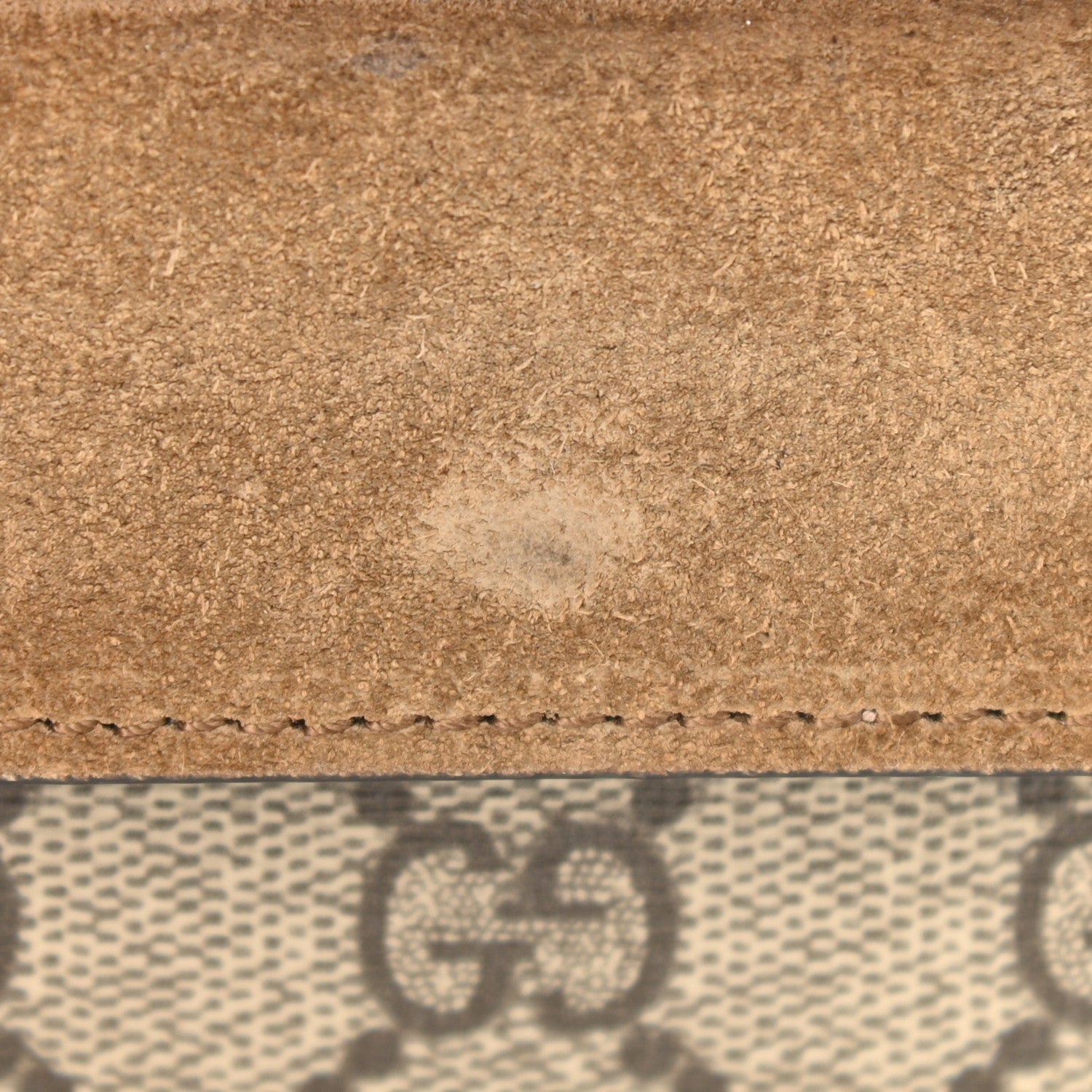 Gucci GG Supreme Monogram Super Mini Dionysus Shoulder Bag Taupe 10 of 11
