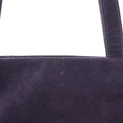 Chanel Suede CC Shoulder Bag Purple 15 of 19