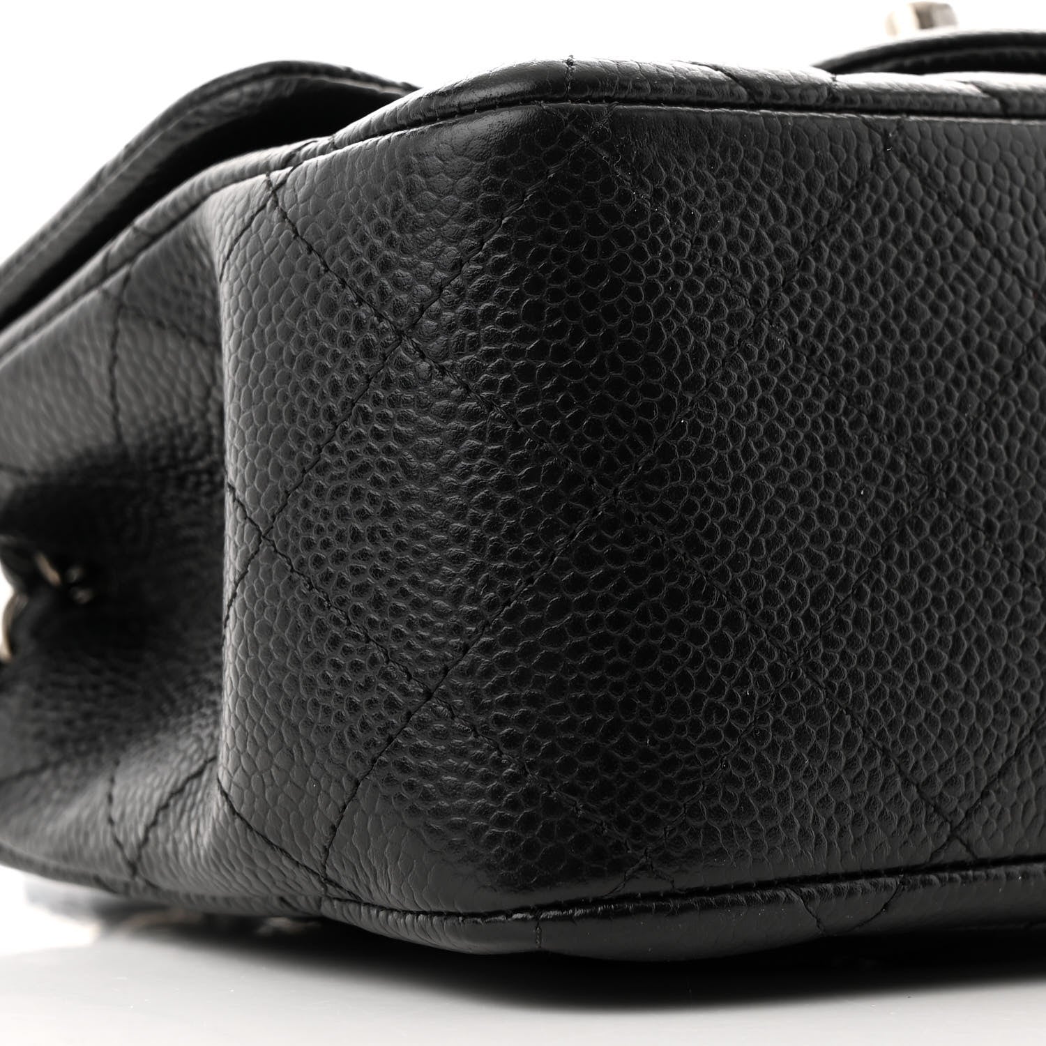 Chanel Caviar Quilted Mini Square Flap Black 8 of 10