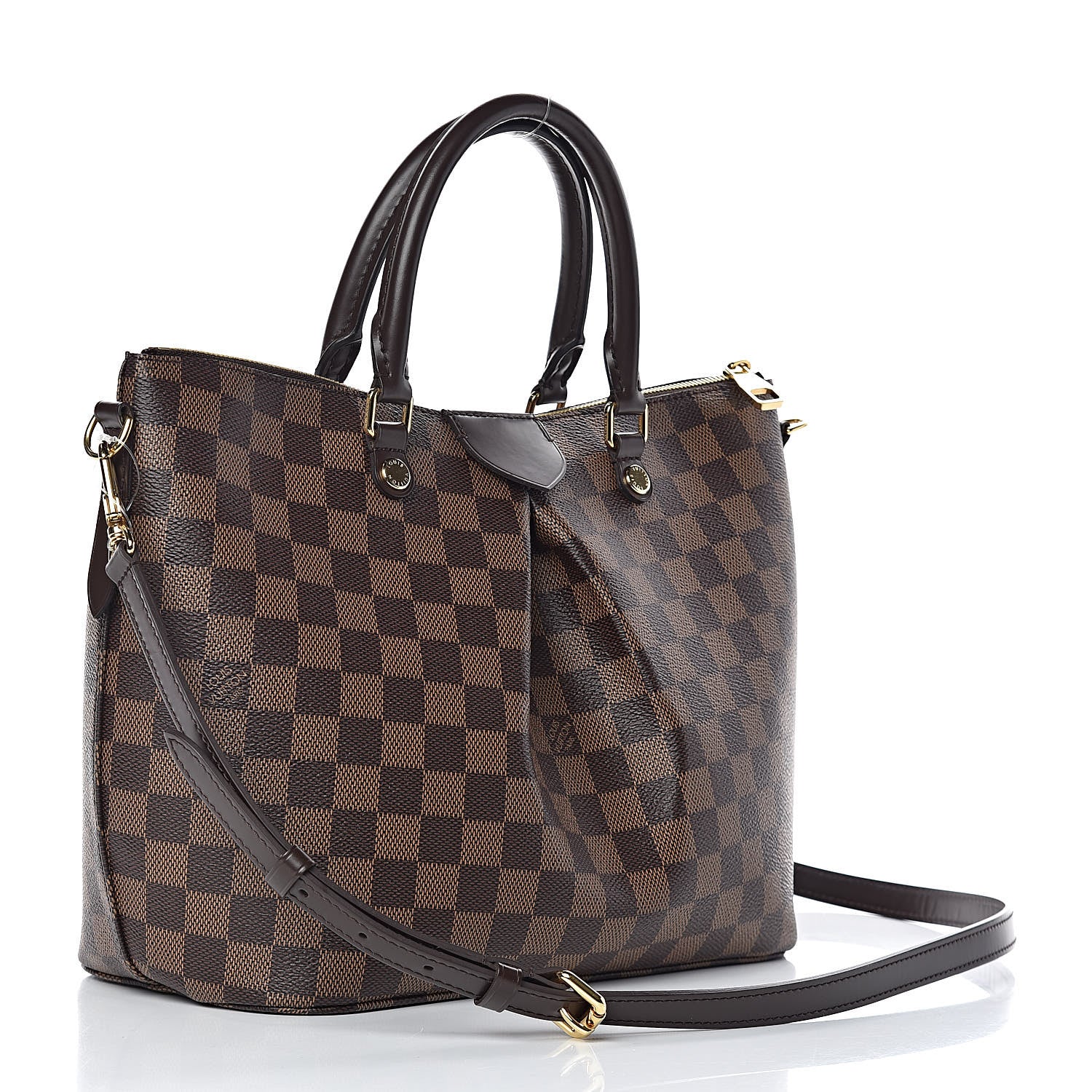 Louis Vuitton Damier Ebene Siena MM 3 of 9