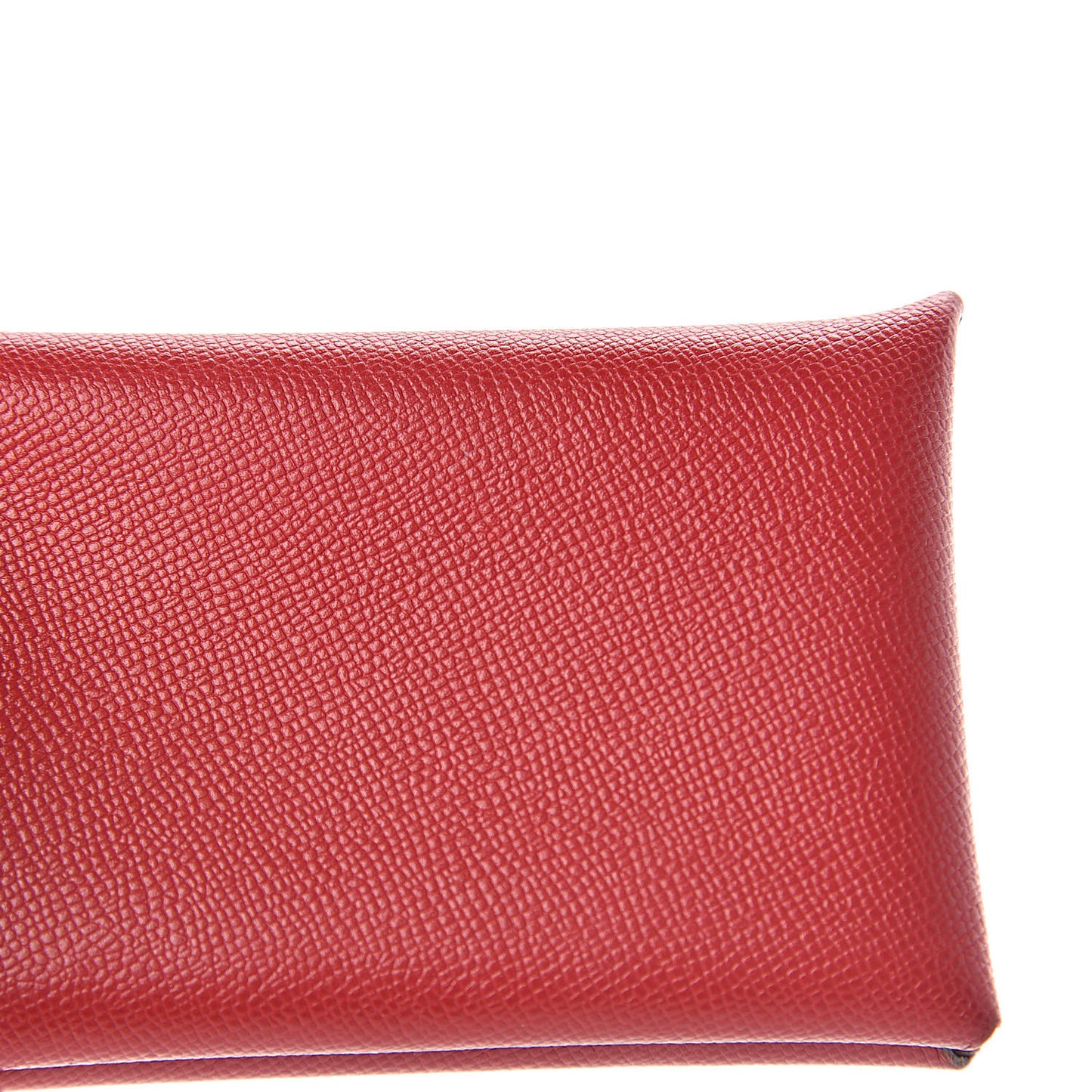 Epsom Calvi Card Case Rouge Casaque