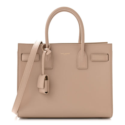 Saint Laurent Calfskin Baby Sac De Jour Dark Beige 1 of 13