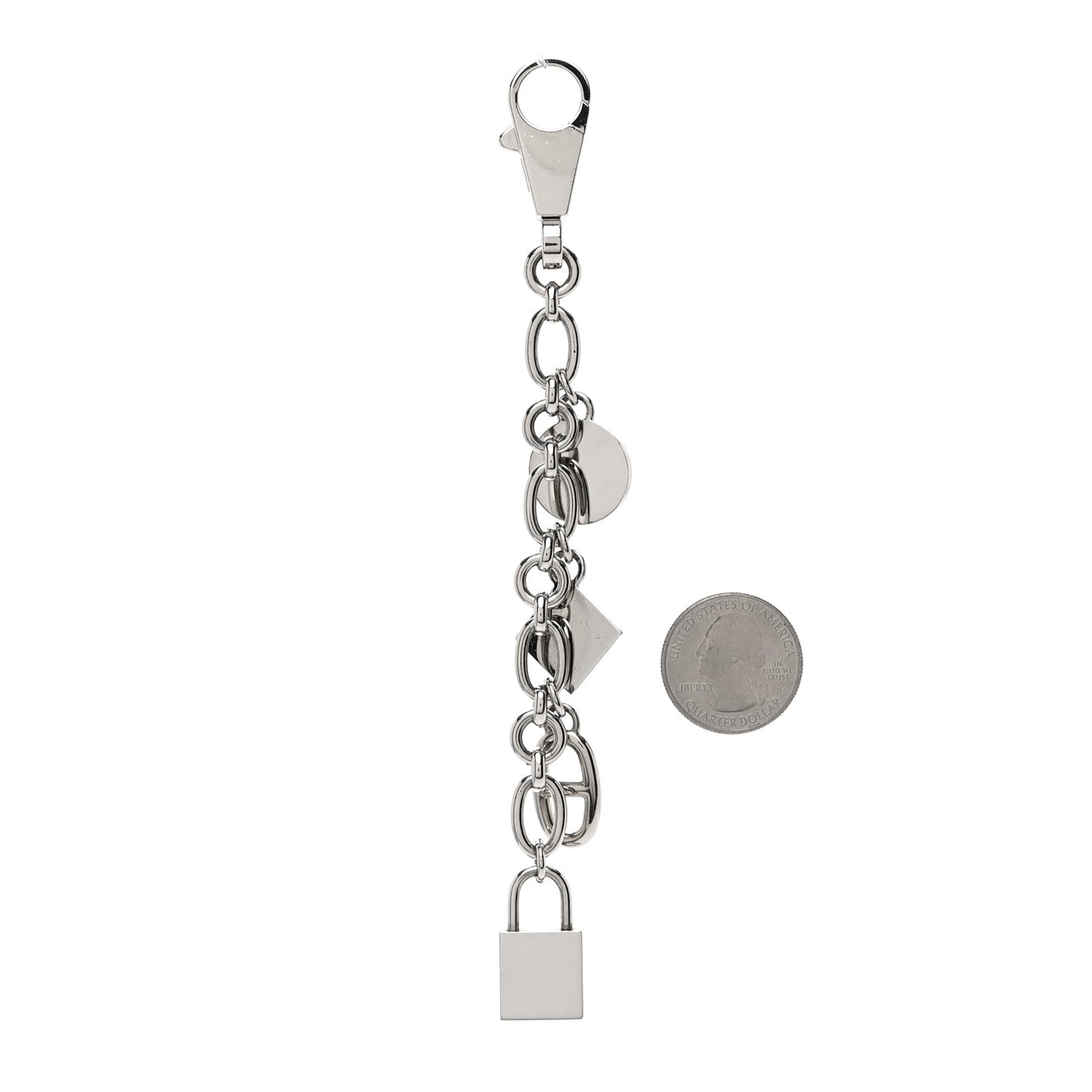 Palladium Olga Bag Charm Silver