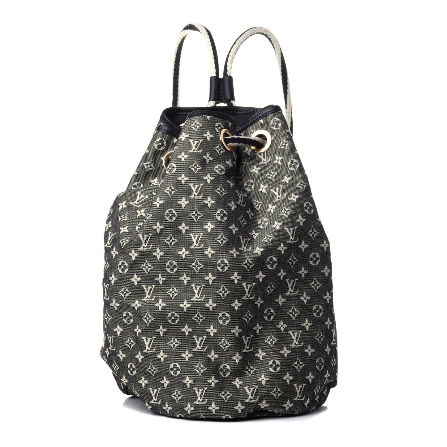 Mini Lin Monogram Betsy Backpack Black