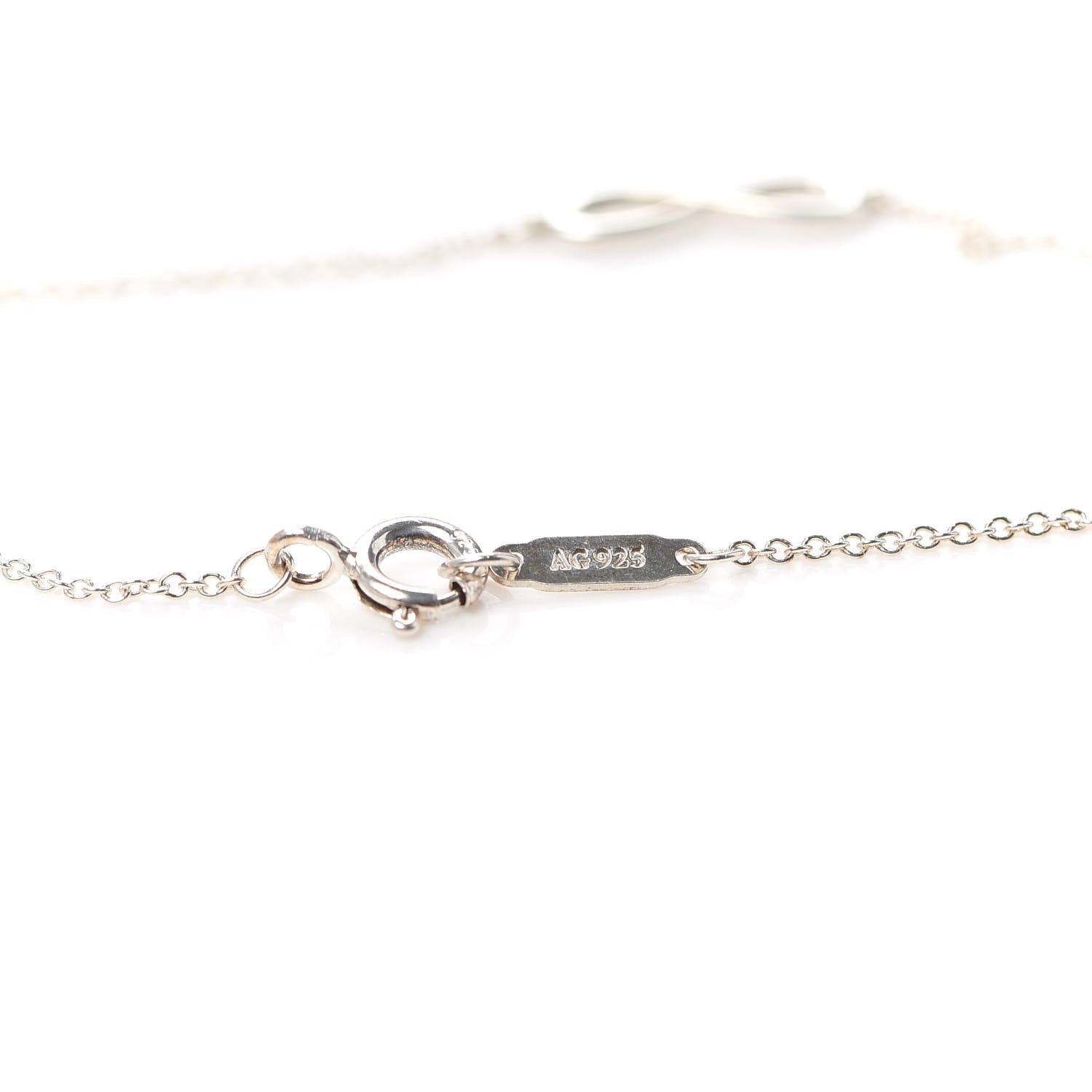 Tiffany Sterling Silver Infinity Endless Bracelet 5 of 6