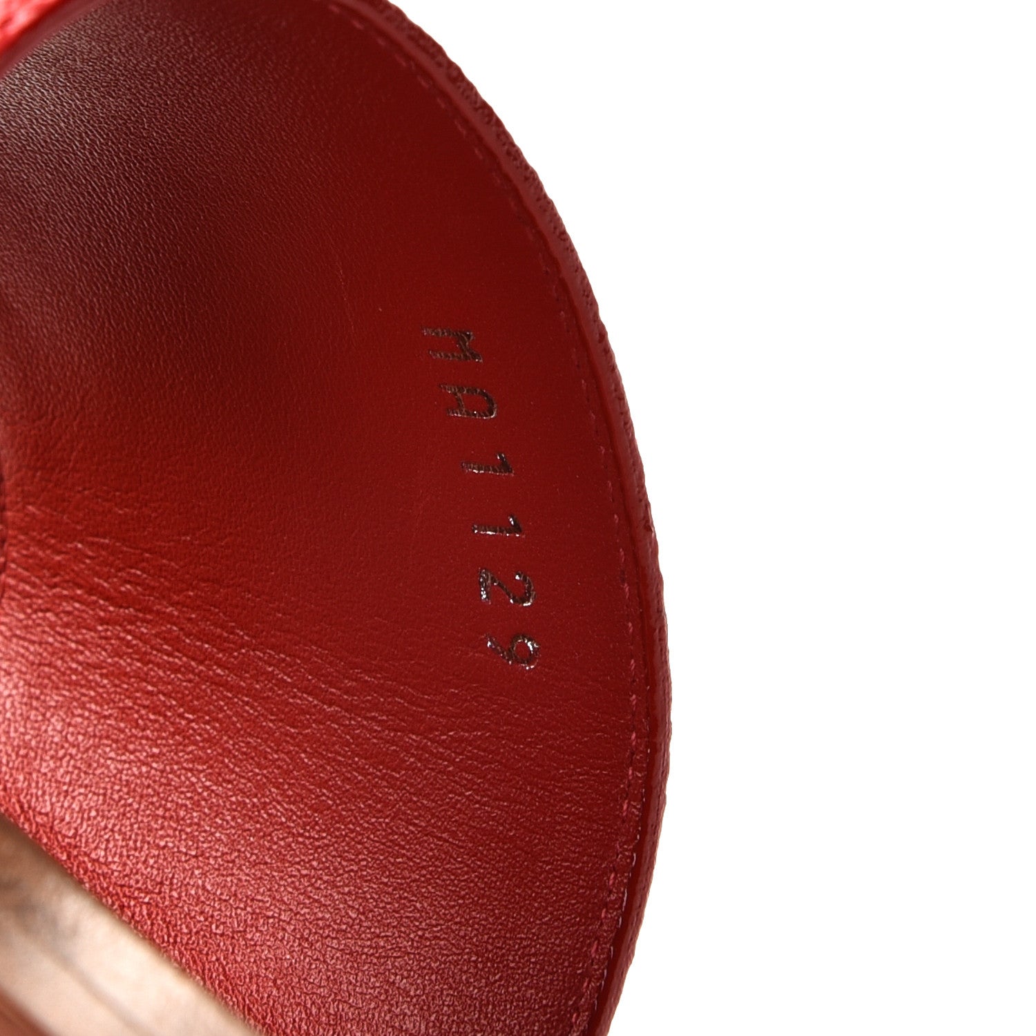 Louis Vuitton Monogram Escale Lock It Flat Mule 37.5 Rouge 7 of 11