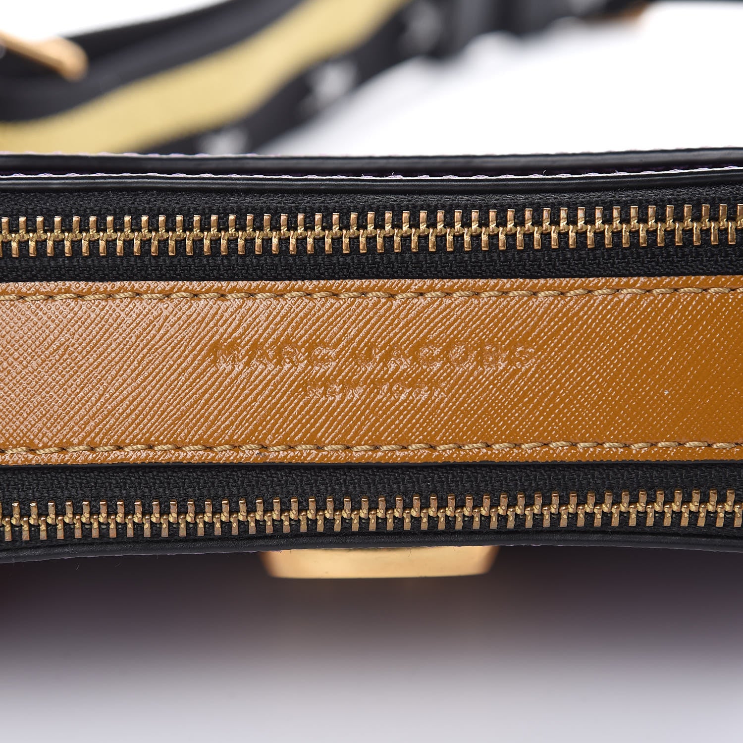 Marc Jacobs Saffino Small Snapshot Camera Bag Purple Gold 8 of 10