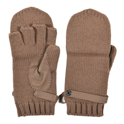 Hermes Cashmere Deerskin Baltimore Gloves S Etoupe 1 of 4