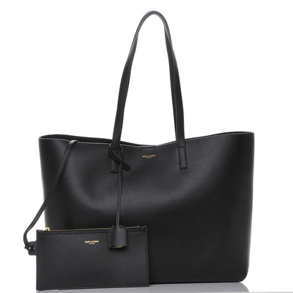 Saint Laurent Calfskin Large Shopping Tote Black 8 of 8