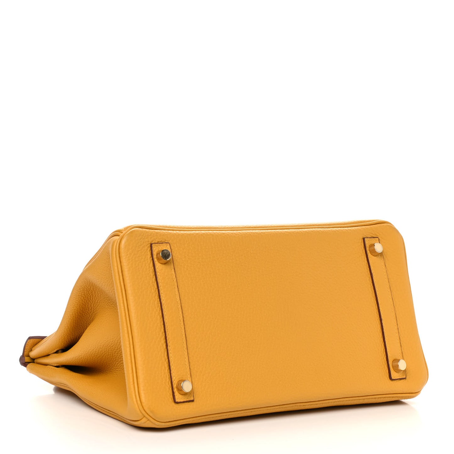 Togo Birkin 30 Jaune Ambre