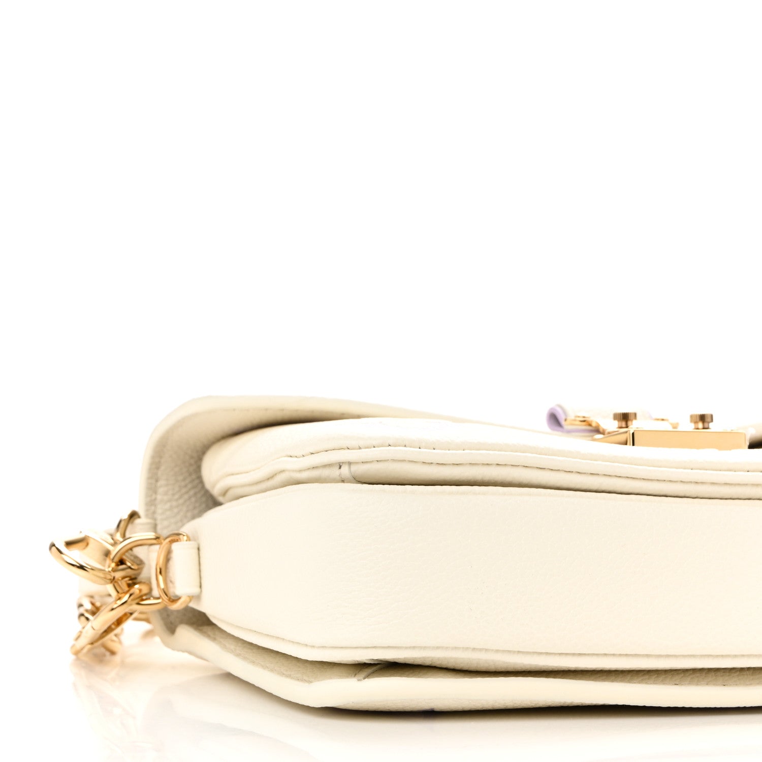 Louis Vuitton Empreinte Monogram Giant Pochette Metis East West Latte Bubble Tea 8 of 10