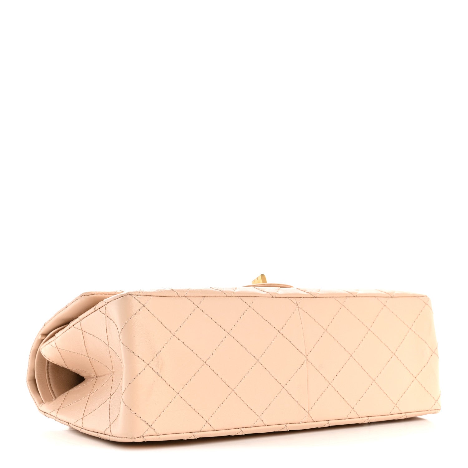 Chanel Aged Calfskin Quilted 2.55 Reissue 226 Flap Light Beige Light Beige 4 of 10