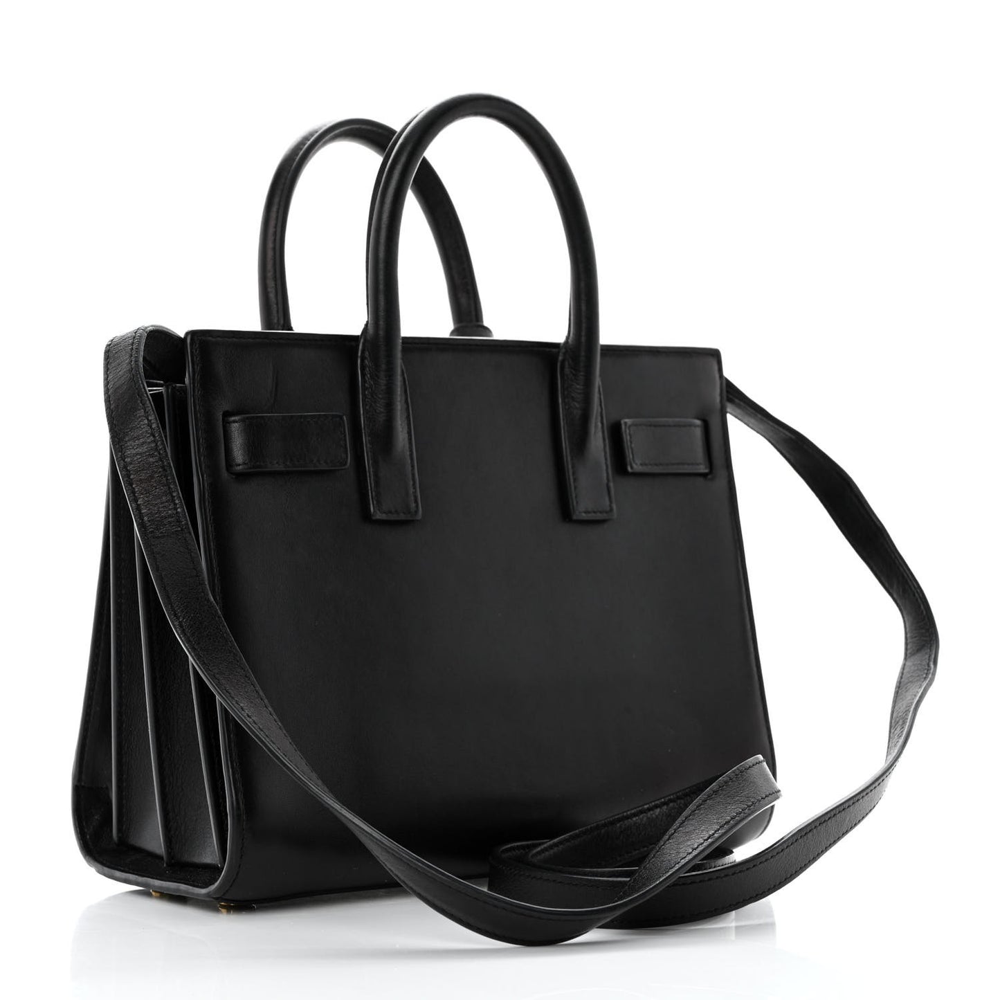 Calfskin Nano Sac De Jour Black